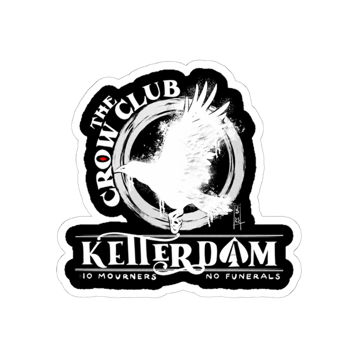 Six of Crows Club Sticker | Leigh Bardugo - alternate angle 1, merchandise
