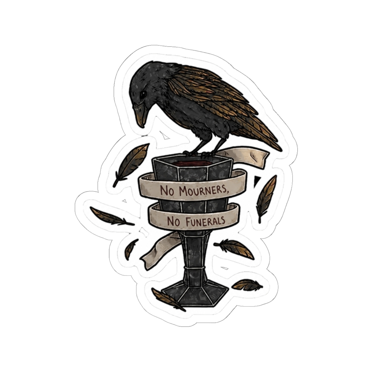 Six of Crows // No Mourners No Funerals | Leigh Bardugo - alternate angle 2, merchandise