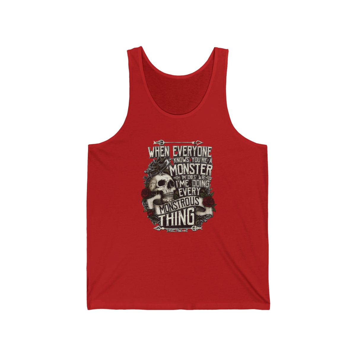 Six of Crows | Every Monstrous Thing Tank Top | Leigh Bardugo - Official Tank Tops merchandise
